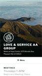 Mobile Screenshot of loveandservicegroup.org
